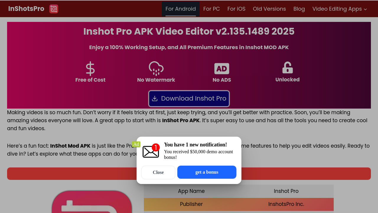Inshot Pro Apk